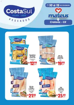 Mateus - Ofertas Exclusivo Costa Sul - Pré-Visualização do folheto da loja Mateus, válido de 10.02.2026
