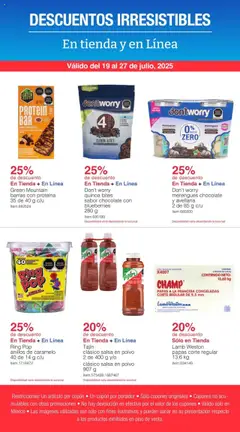 Nuevas ofertas de Costco válidas en toda la República Mexicana desde el 19.07.2025. ¡Encuentra las mejores ofertas en Costco - Catálogo Descuentos Irresistibles ! | Página: 6 | Productos: Azúcar, Chocolate, Polvo