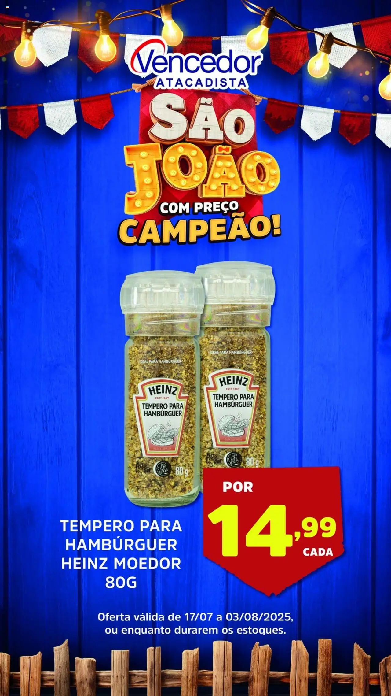 Vencedor Atacadista Folheto - válido de 17.07.2025 | Página: 8 | Produtos: Moedor, Hambúrguer