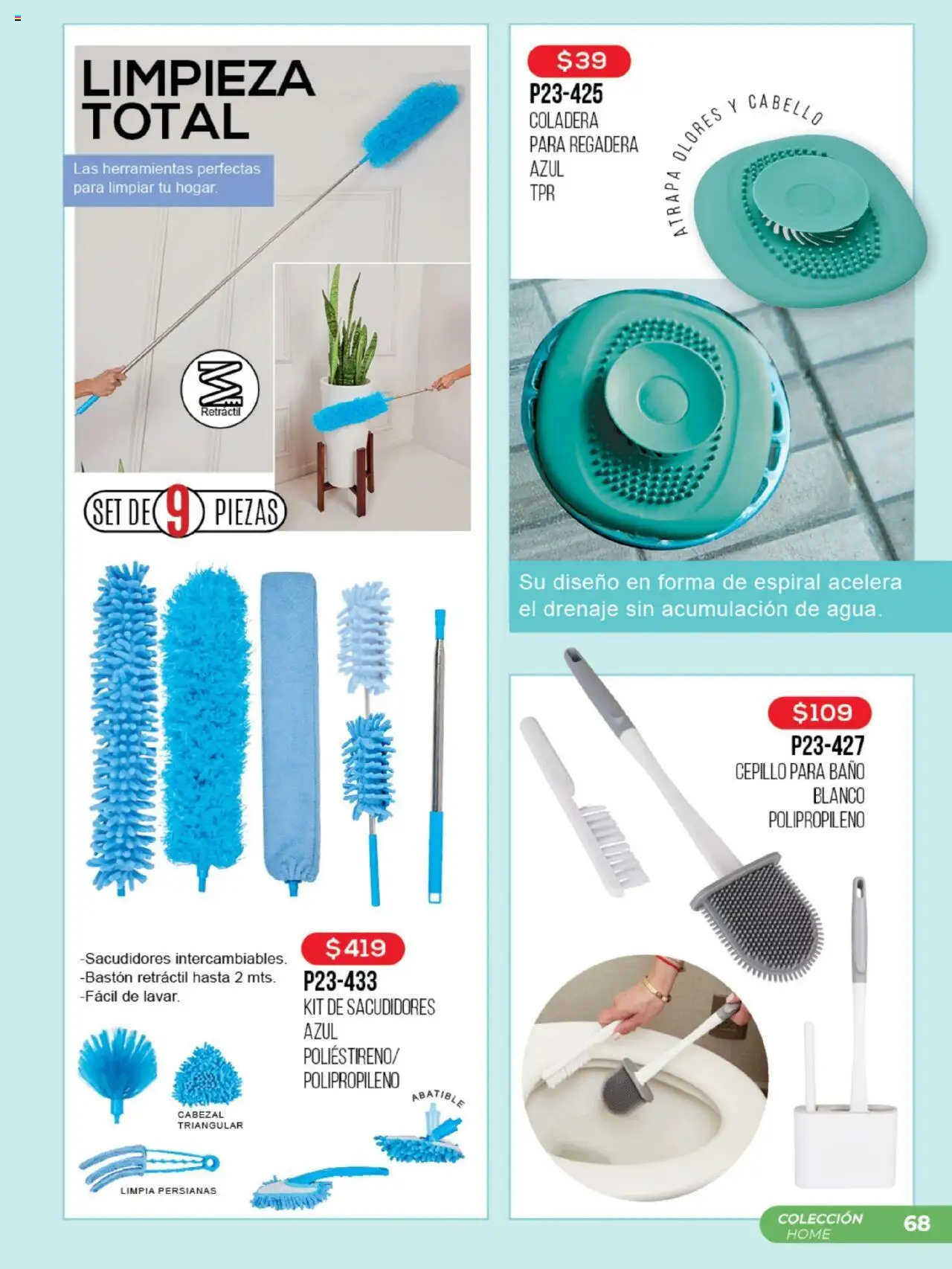 Nuevas ofertas de Cklass válidas en toda la República Mexicana desde el 01.10.2025. ¡Encuentra las mejores ofertas en Cklass - Catálogo Promoción De La Semana! | Página: 69 | Productos: Cepillo, Baño, Regadera