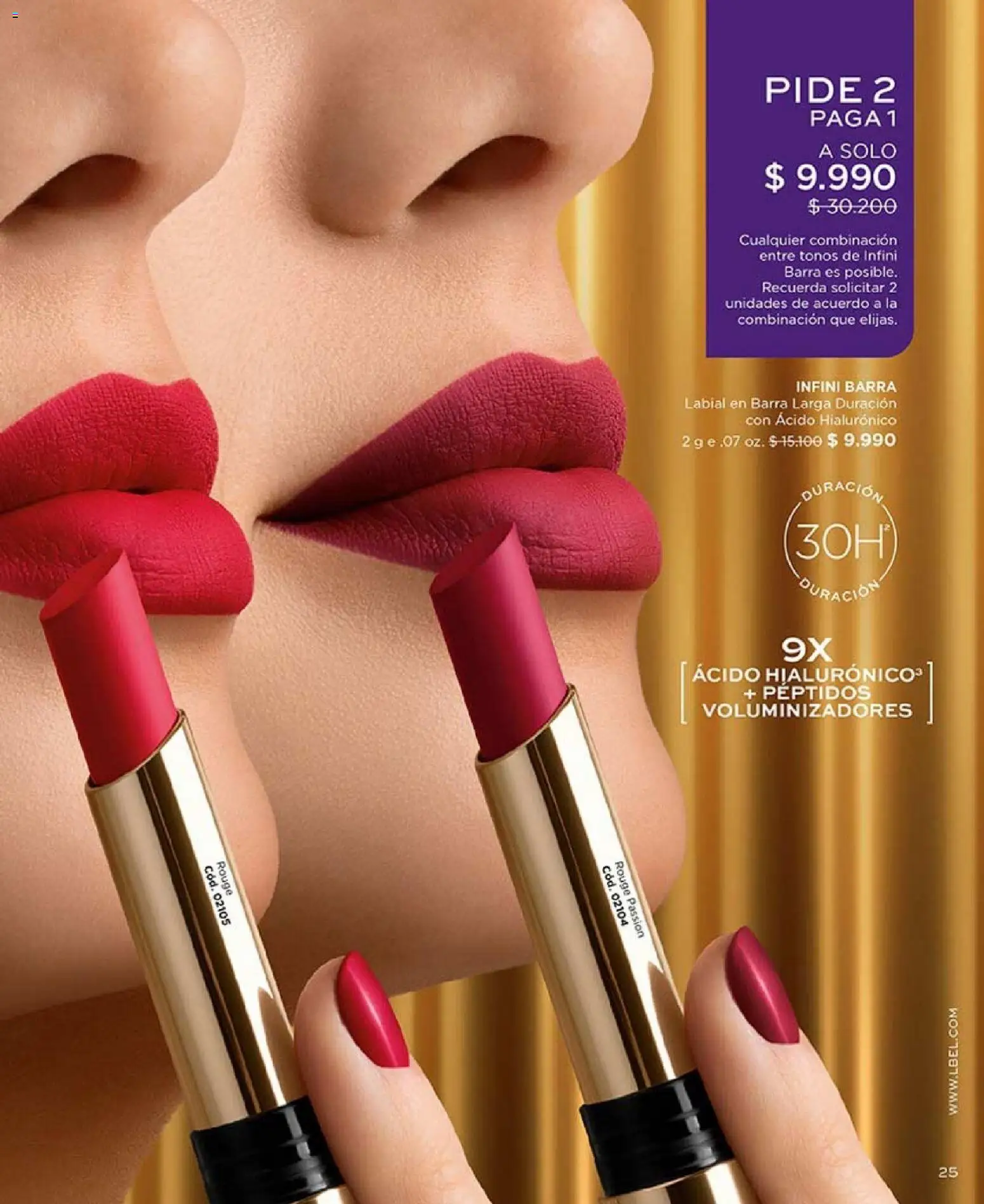 Catálogo L'Bel Campaña 4 │ válido desde el 15.02.2026 | Página: 29 | Productos: Labial