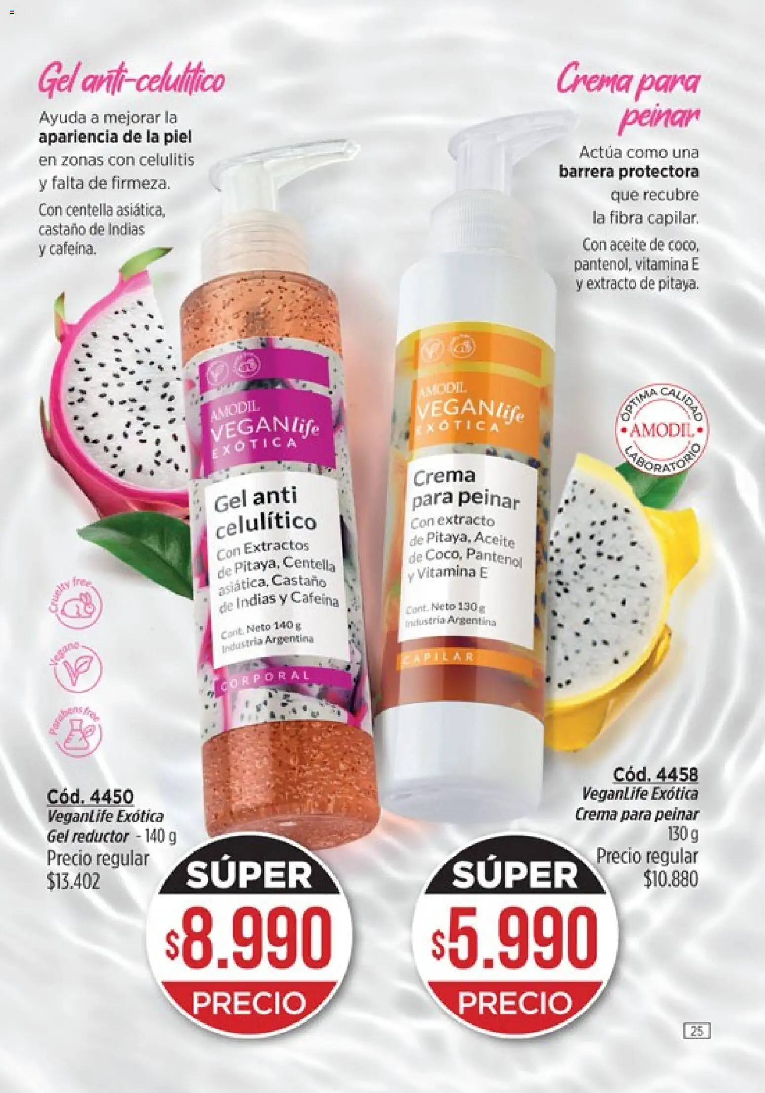 Catálogo Amodil Campaña 4 │ válido desde el 01.03.2026 | Página: 25 | Productos: Aceite, Crema