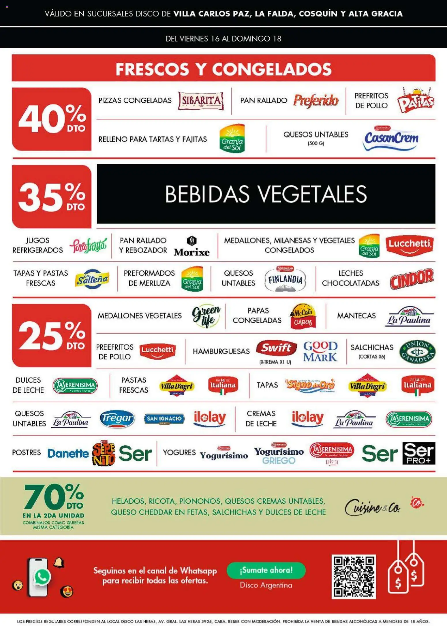 Disco - Ofertas | Punilla │ válido desde el 15.01.2026 | Página: 2 | Productos: Disco, Pollo, Leche, Pan rallado