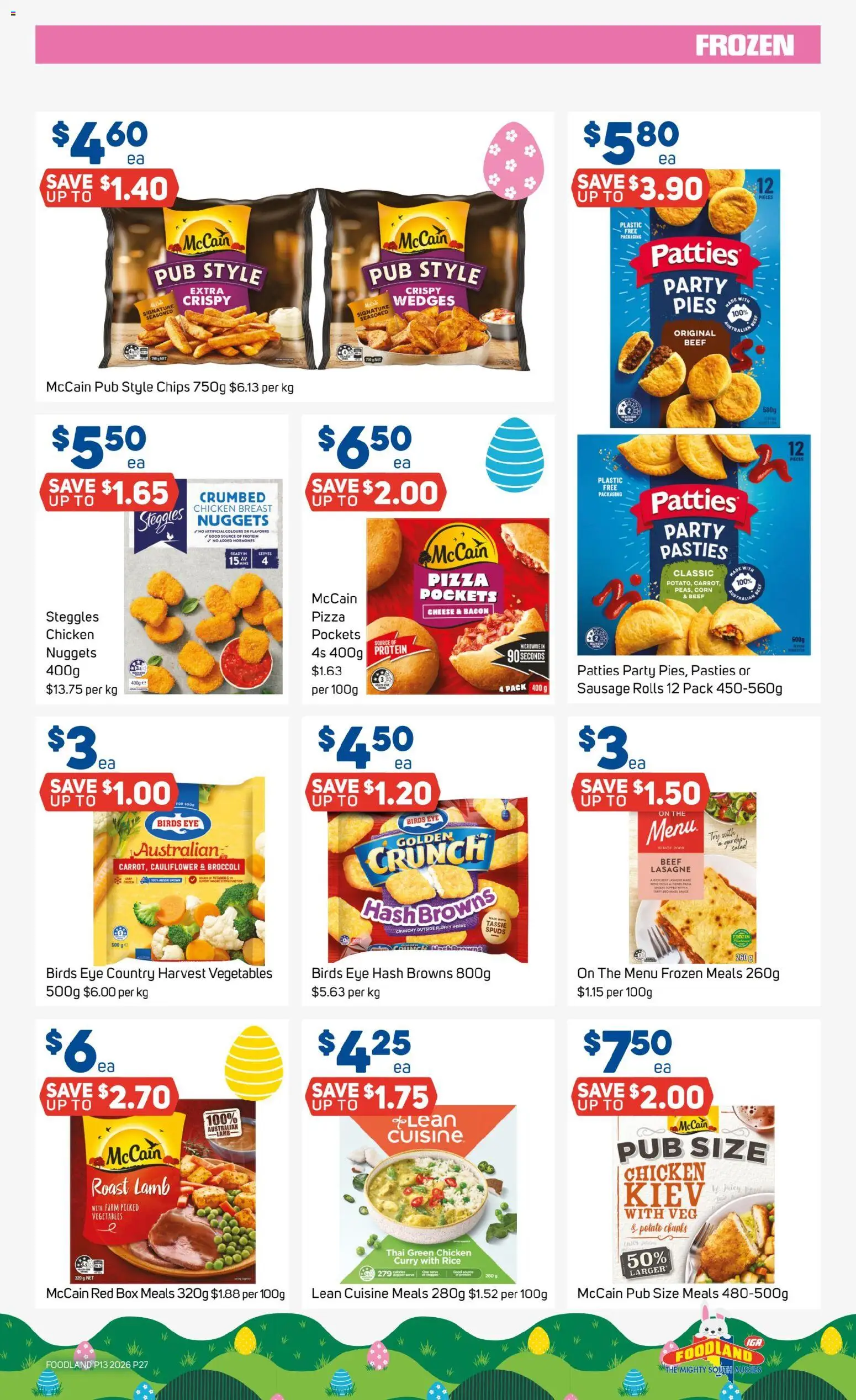 Foodland catalogue - valid from 25.03.2026 | Page: 27 | Products: Box, Bacon, Sauce, Sausage