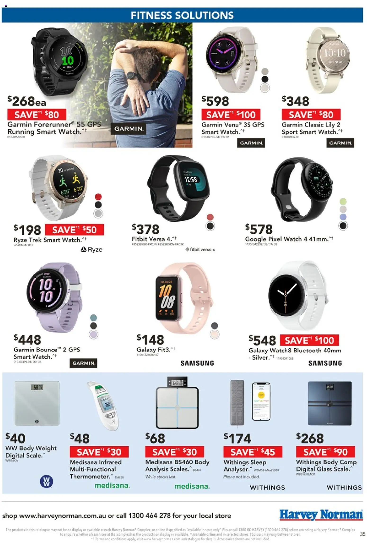 Harvey Norman catalogue - valid from 02.04.2026 | Page: 35 | Products: Digital, Phone, Watch, Weight
