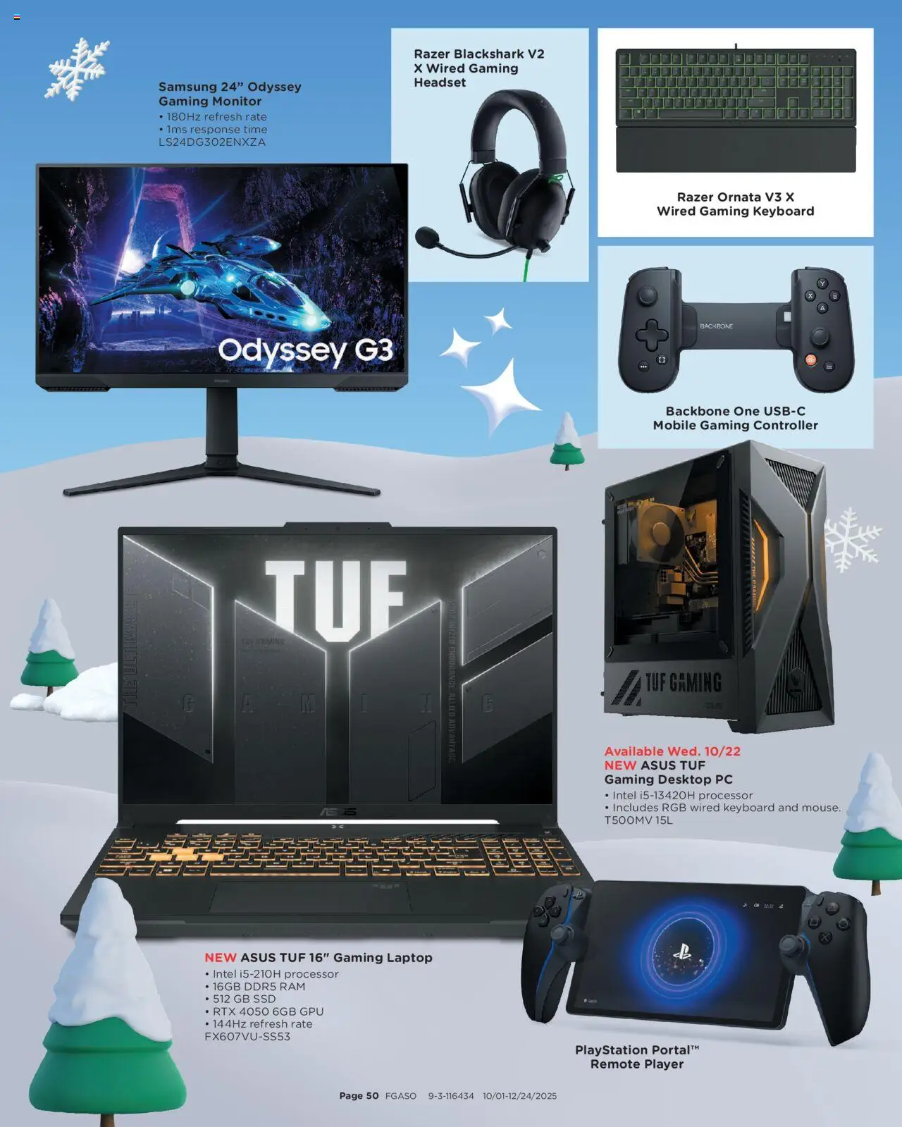 Fred Meyer Toy Book - valid from 10.10.2025 | Page: 50 | Products: Monitor, Keyboard, Player, SSD