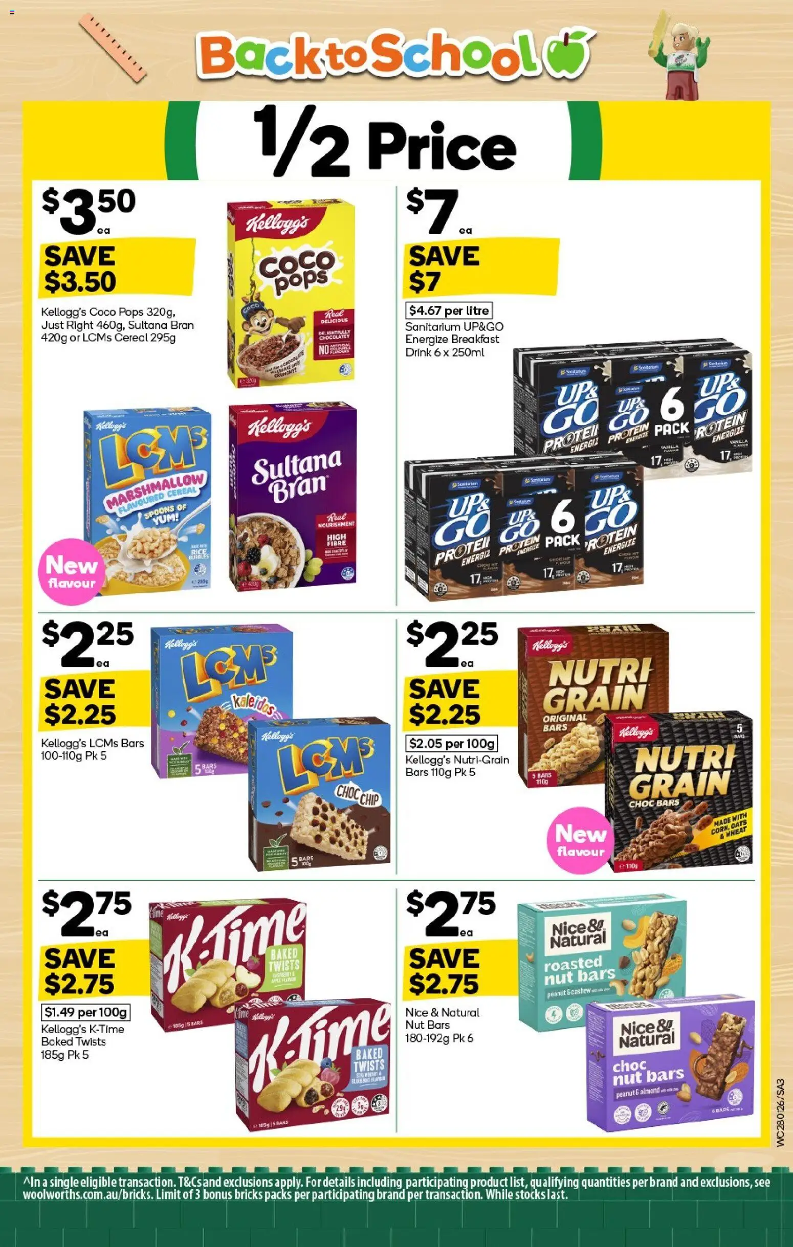Woolworths catalogue - valid from 28.01.2026 | Page: 3 | Products: Rice, Oats, Cereal, Wheat