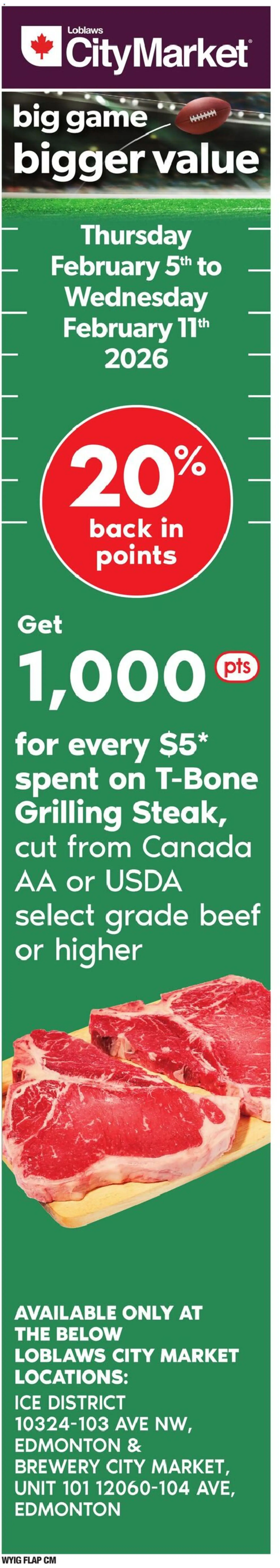 Loblaws flyer valid from 05.02.2026 | Page: 1