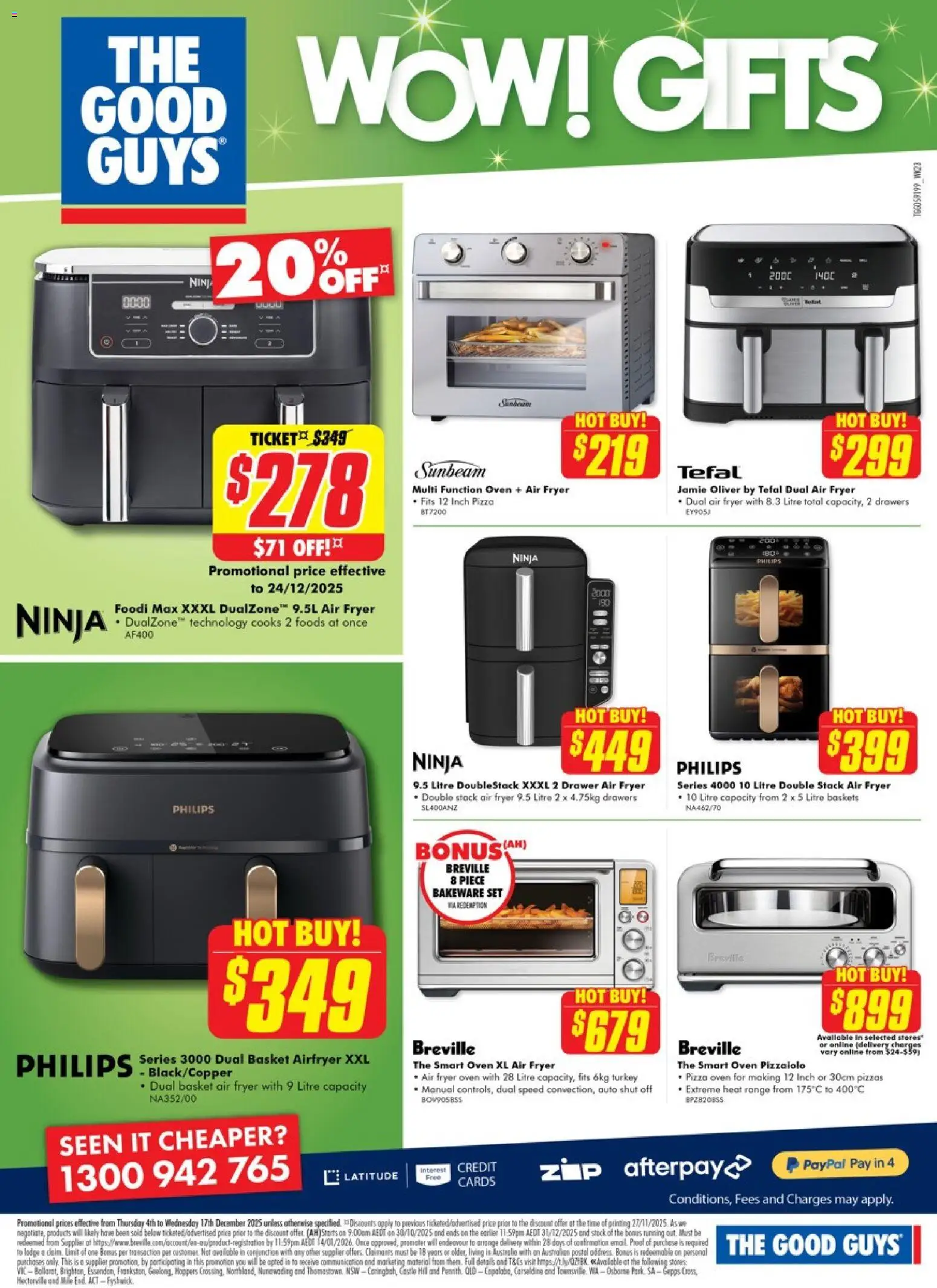 The Good Guys catalogue - valid from 03.12.2025 | Page: 17 | Products: Basket, Stones, Turkey, Oven