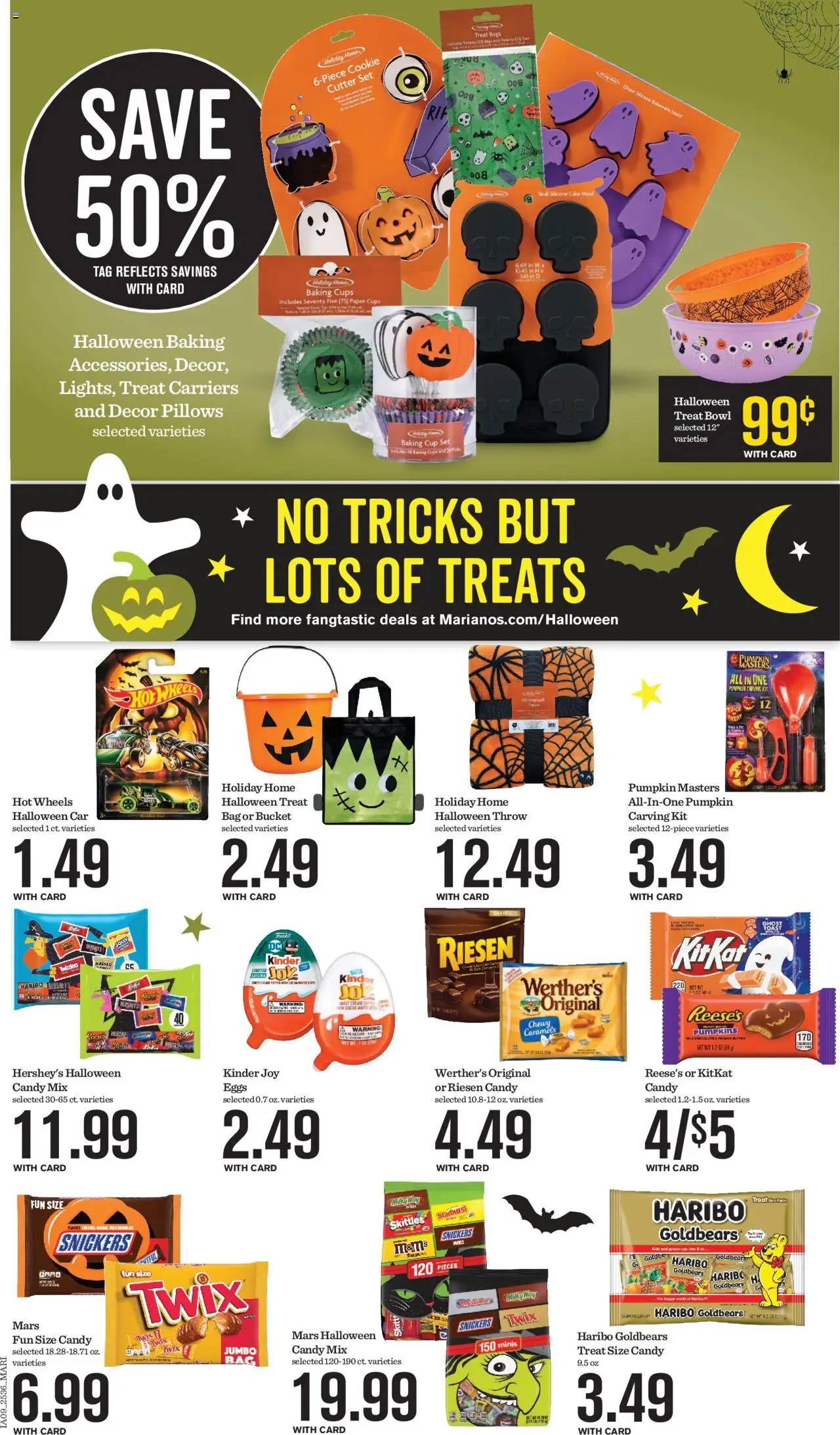 Mariano's Weekly Ad - valid from 08.10.2025 | Page: 12 | Products: Eggs, Pumpkin, Bag, Sheet