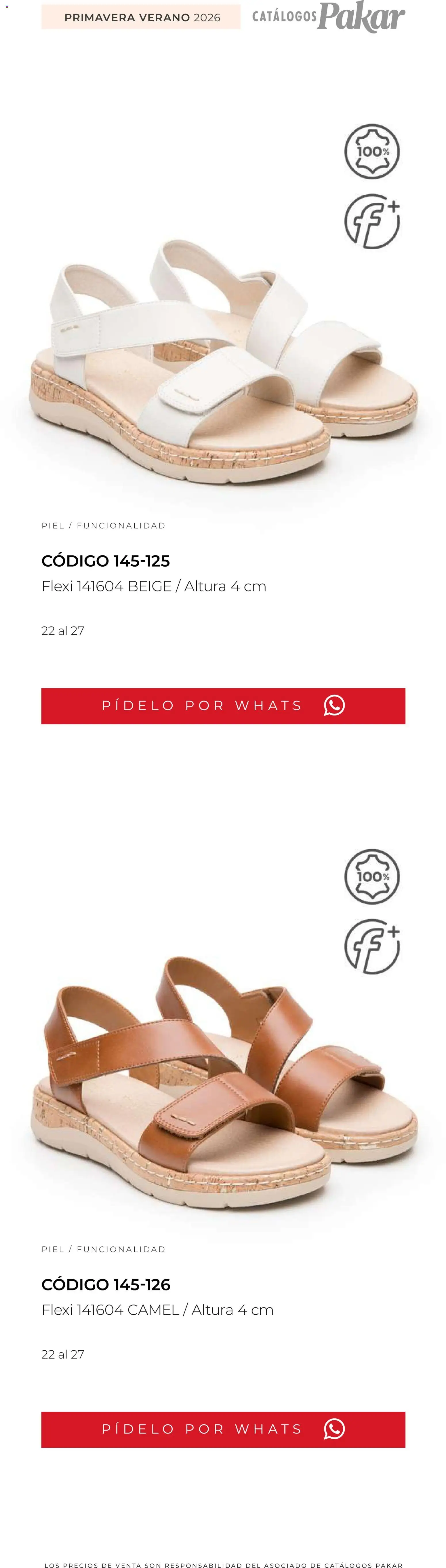 Nuevas ofertas de SC Pakar válidas en toda la República Mexicana desde el 04.03.2026. ¡Encuentra las mejores ofertas en SC Pakar catálogo Flexi PV26! | Página: 16