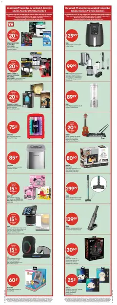 Preview of Pharmaprix - Black Friday  from shop Pharmaprix valid from 29.11.2025 | Page: 4