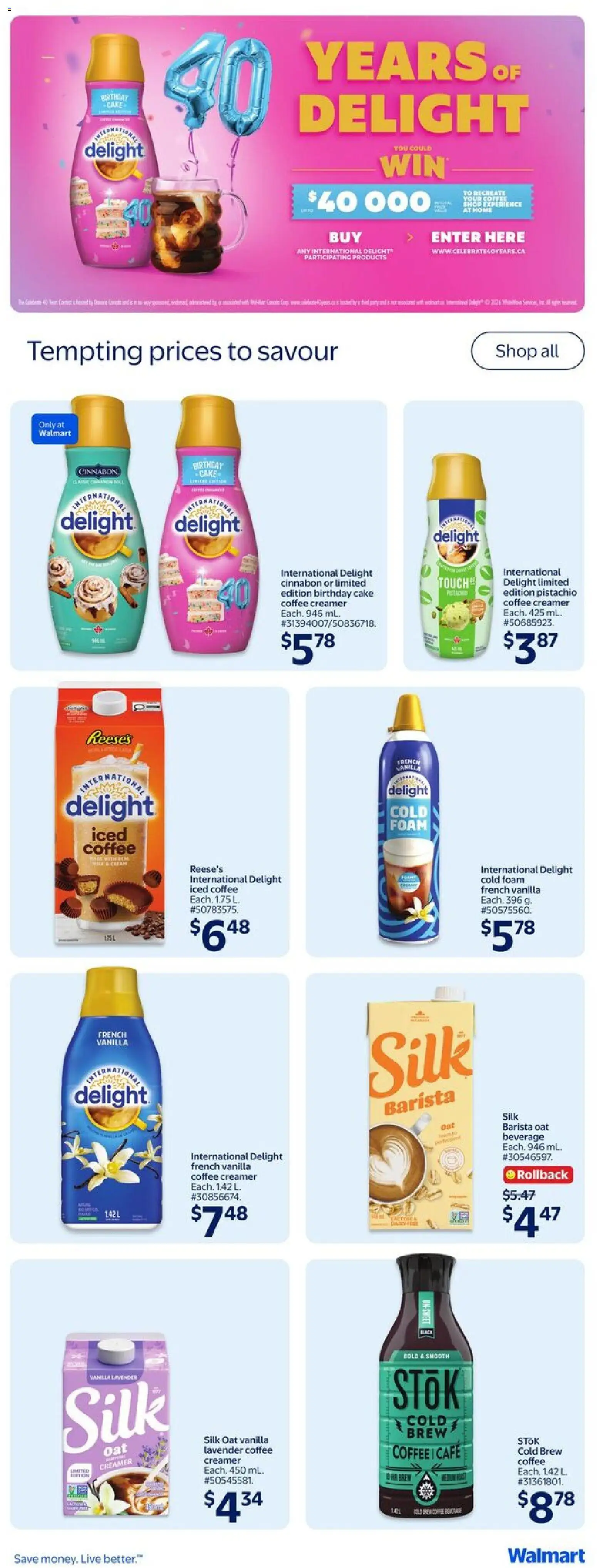 Walmart flyer valid from 26.03.2026 | Page: 28 | Products: Coffee