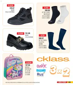 Vista previa de Cklass catálogo 3X2 Digital Calzado, nuevo folleto de la tienda, válido en México a partir del 14.04.2026 | Página: 127