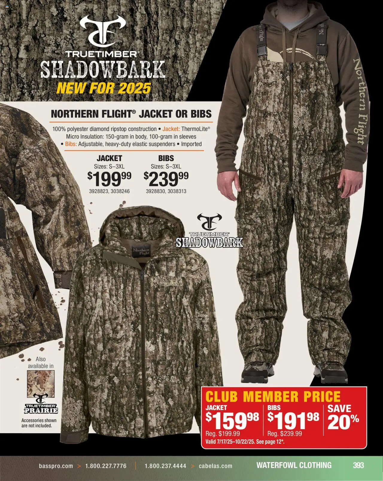 Cabela's Hunting Master 25 - valid from 11.08.2025 | Page: 393 | Products: Jacket, Waterfowl