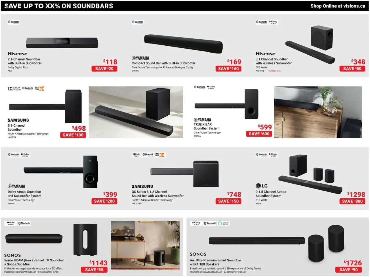 Visions flyer valid from 12.09.2025 | Page: 7 | Products: Tv