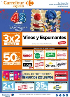 Vista previa Carrefour ofertas -  Mendoza válido desde el 14.10.2025