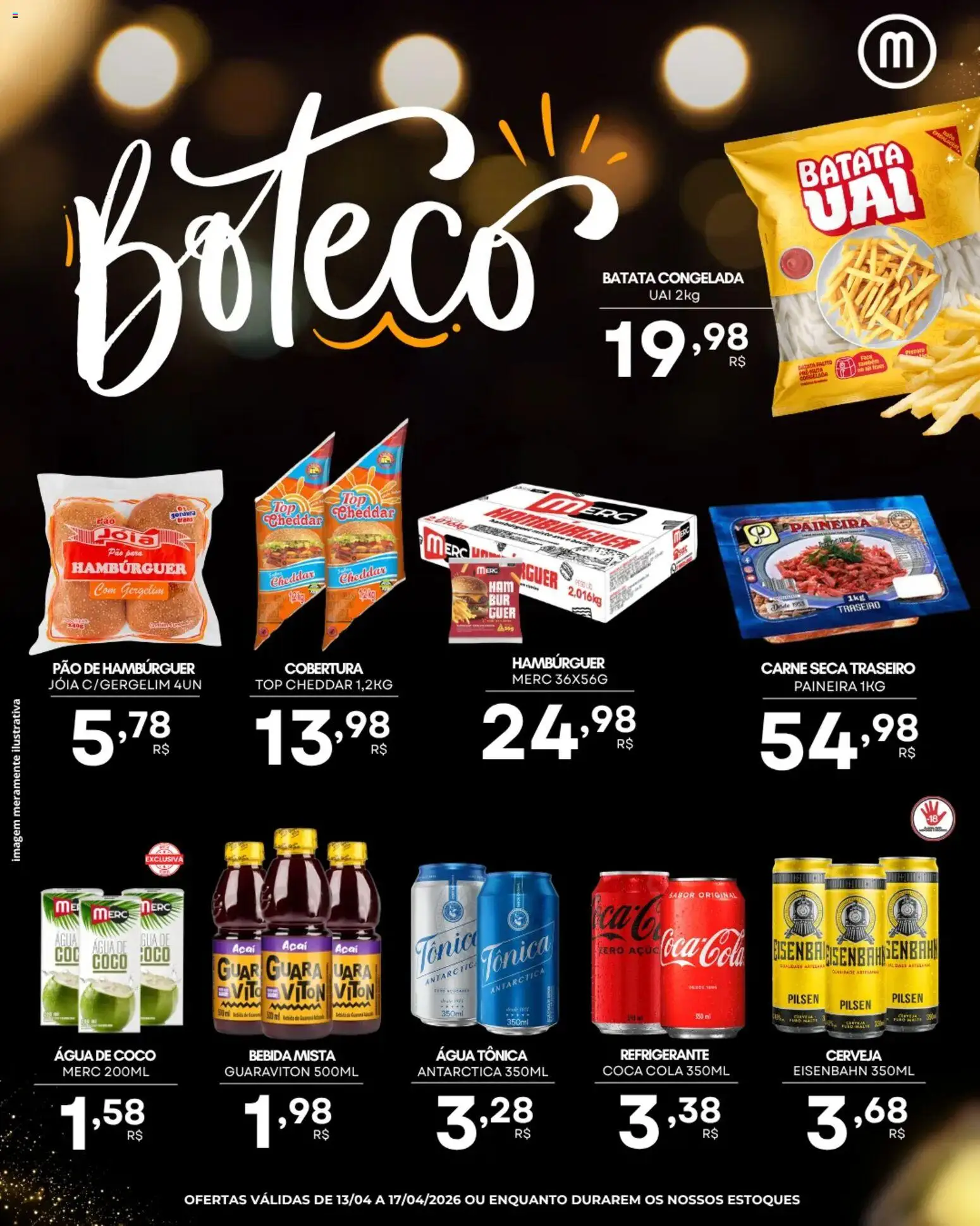 Mercadão Atacadista Folheto - válido de 13.04.2026 | Página: 4 | Produtos: Coco, Pão, Cerveja, Refrigerante