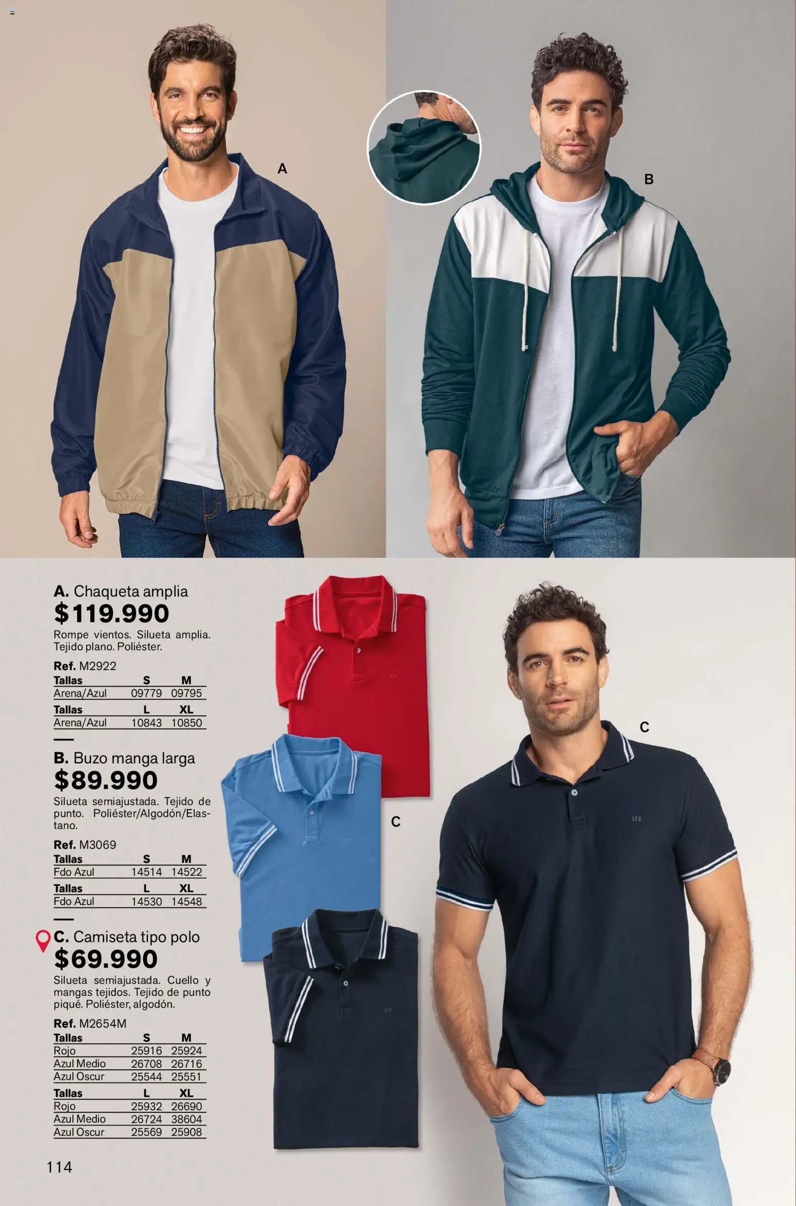 Leonisa revista - valida desde el 13.11.2025 | Página: 114 | Productos: Buzo, Camiseta, Cuello, Chaqueta