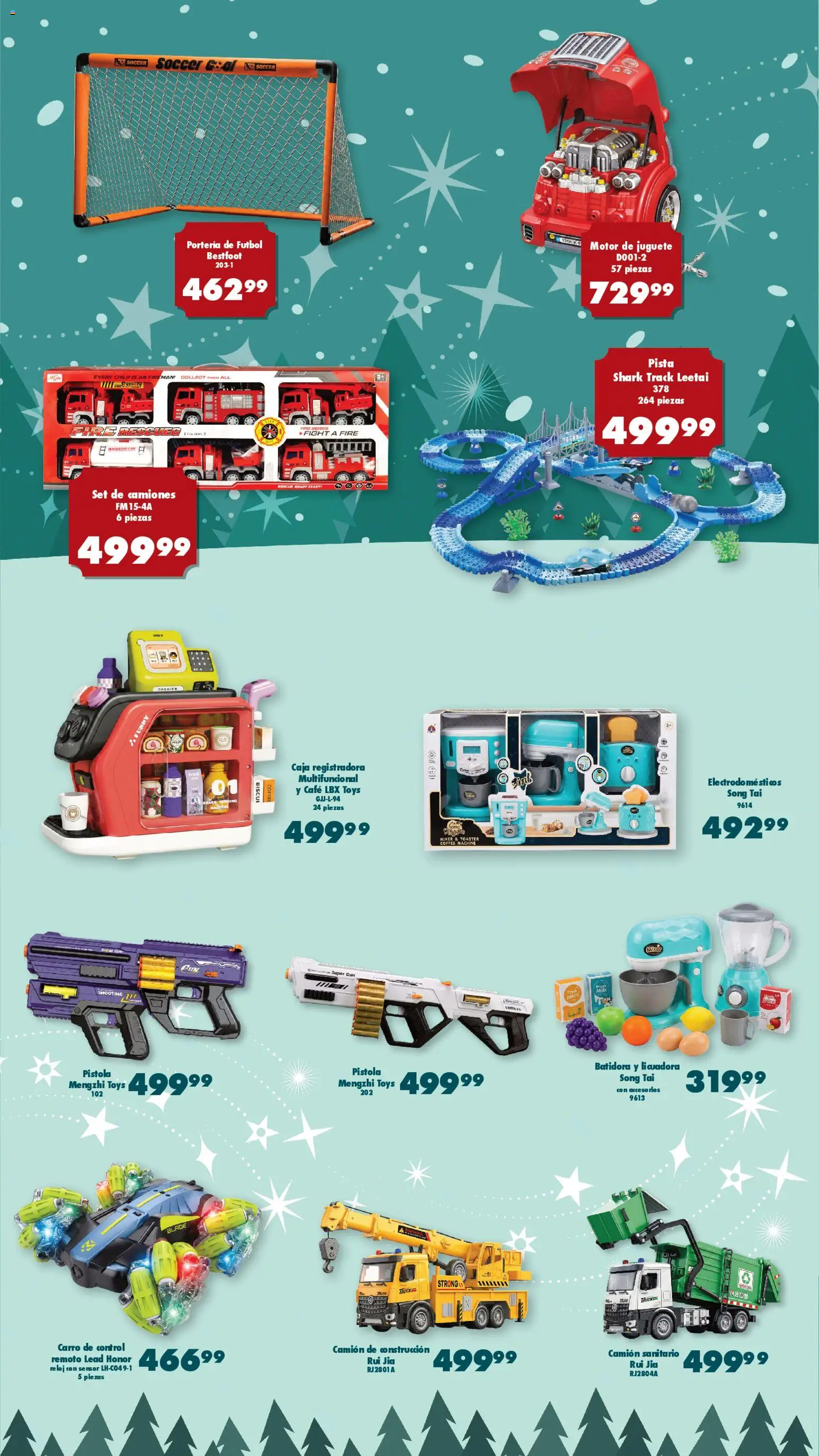 Nuevas ofertas de S-Mart válidas en toda la República Mexicana desde el 09.12.2025. ¡Encuentra las mejores ofertas en S-Mart folleto Ofertas de Feria Monterrey! | Página: 2 | Productos: Licuadora, Batidora, Caja, Reloj