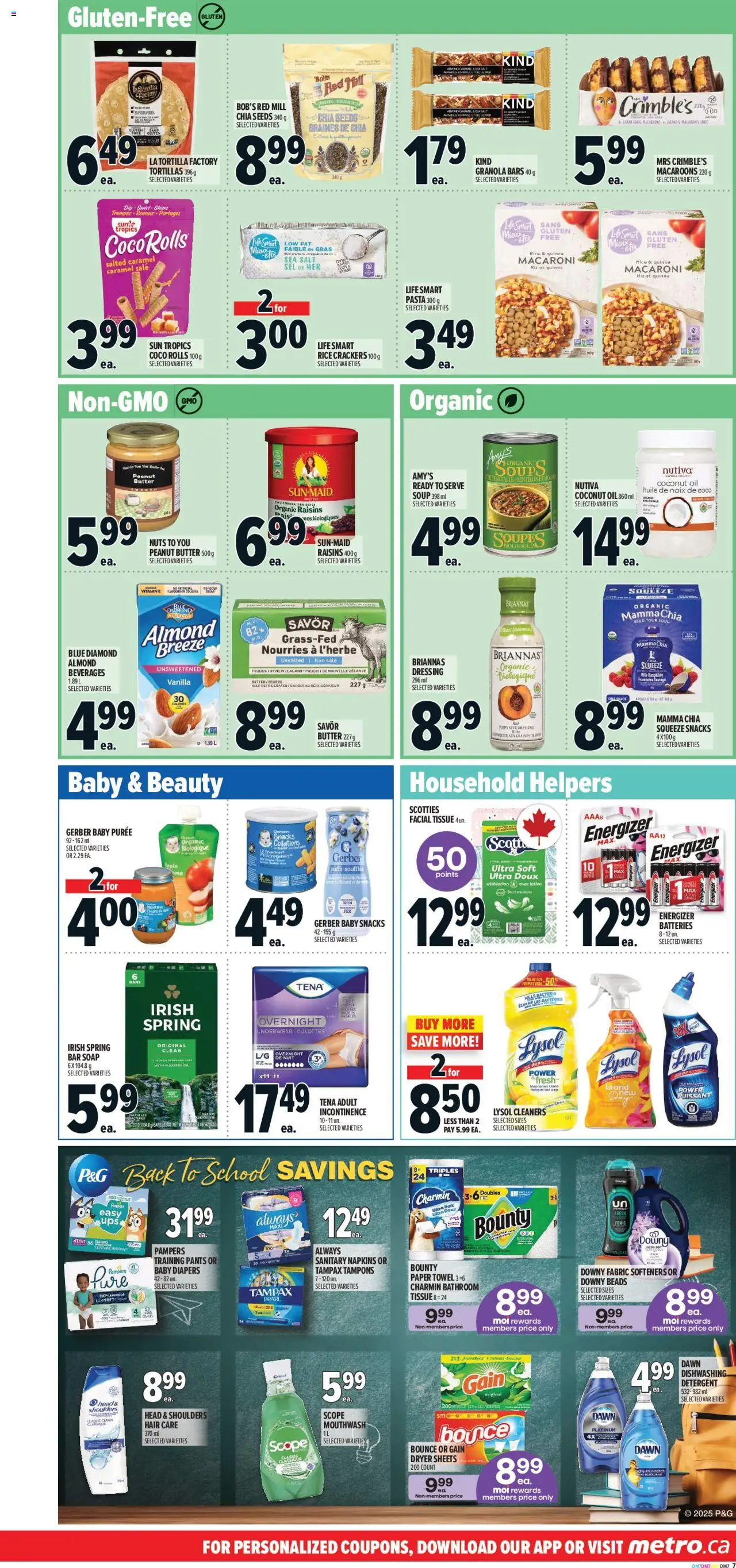 Metro flyer valid from 11.09.2025 | Page: 12 | Products: Tea, Nuts, Soap, Butter