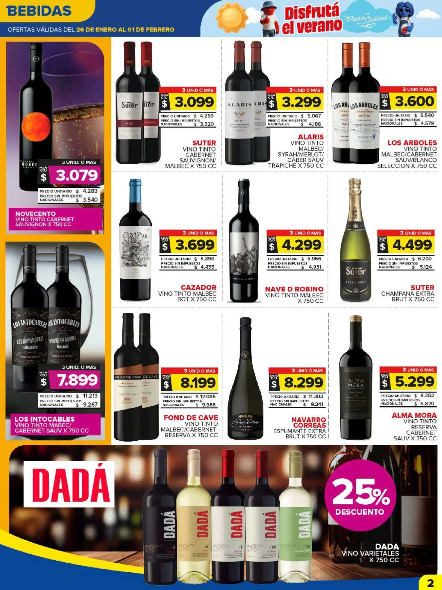 Carrefour Maxi catálogo │ válido desde el 26.01.2026 | Página: 2 | Productos: Vino
