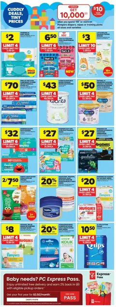 Preview of Real Canadian Superstore weekly flyer / circulaire from shop Real Canadian Superstore valid from 09.04.2026 | Page: 30 | Products: PC, Milk, Pants, Underwear