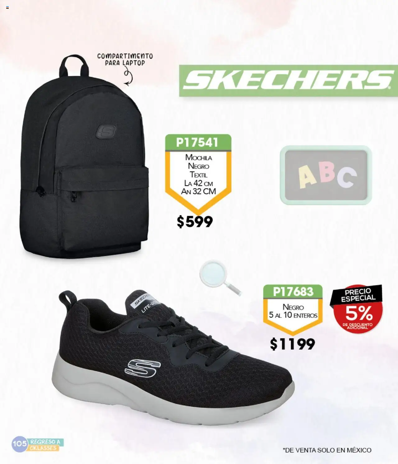 Nuevas ofertas de Cklass válidas en toda la República Mexicana desde el 08.09.2025. ¡Encuentra las mejores ofertas en Cklass - Catálogo Regreso a Clases! | Página: 106 | Productos: Mochila