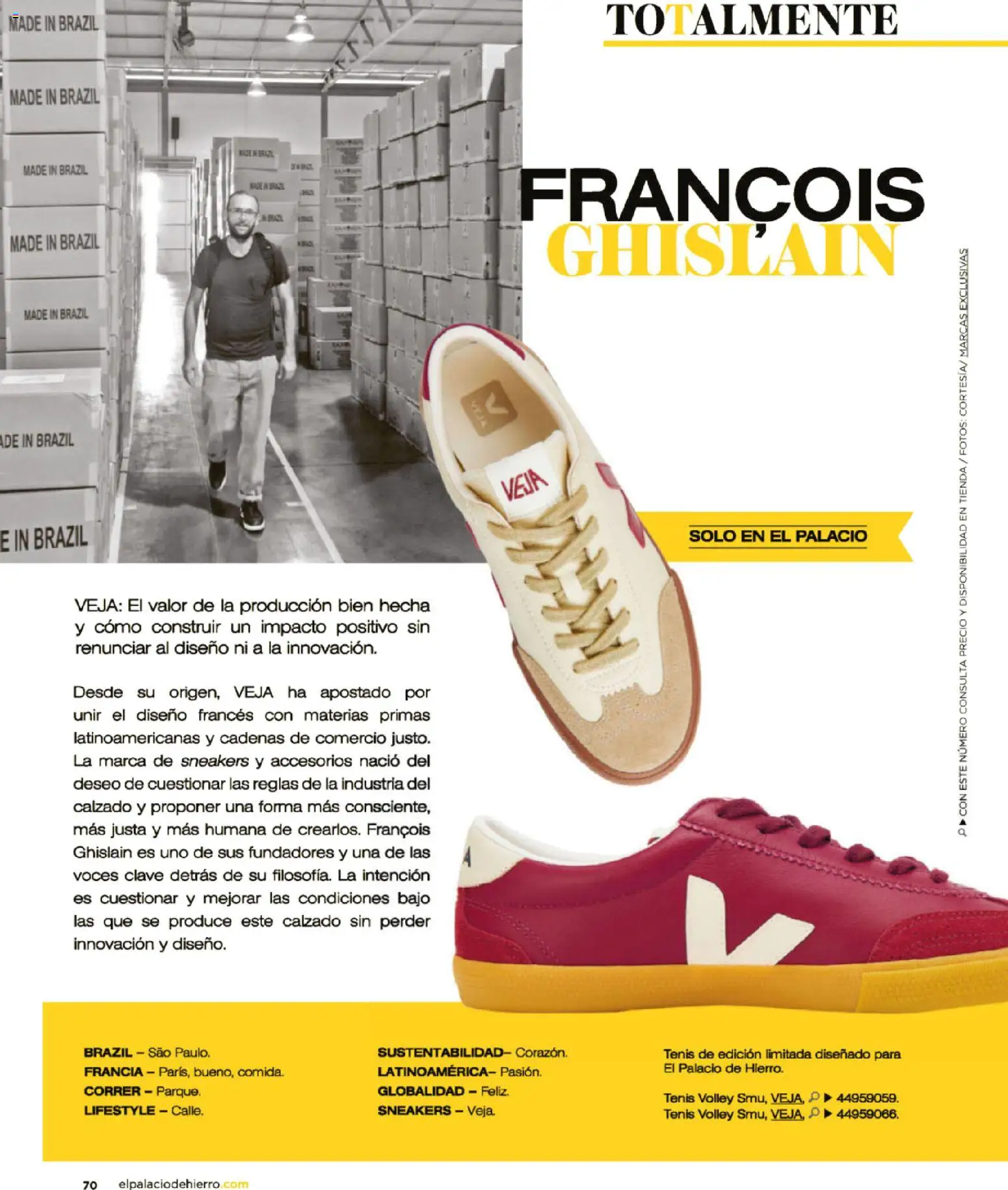 Nuevas ofertas de Palacio De Hierro válidas en toda la República Mexicana desde el 02.02.2026. ¡Encuentra las mejores ofertas en Palacio De Hierro catálogo! | Página: 72 | Productos: Tenis