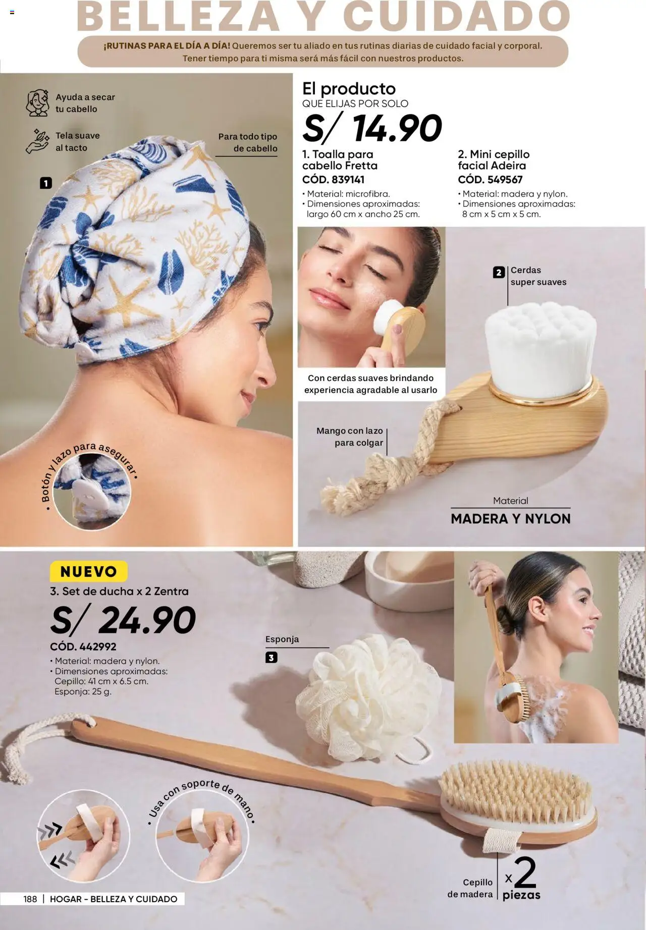 Catálogo Azzorti válido desde 18.08.2025 | Página: 192 | Productos: Esponja, Ducha, Toalla