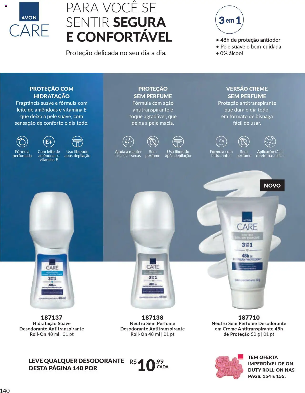 Avon Folheto - válido de 07.10.2025 | Página: 140 | Produtos: Perfume, Fragrância, Leite, Creme