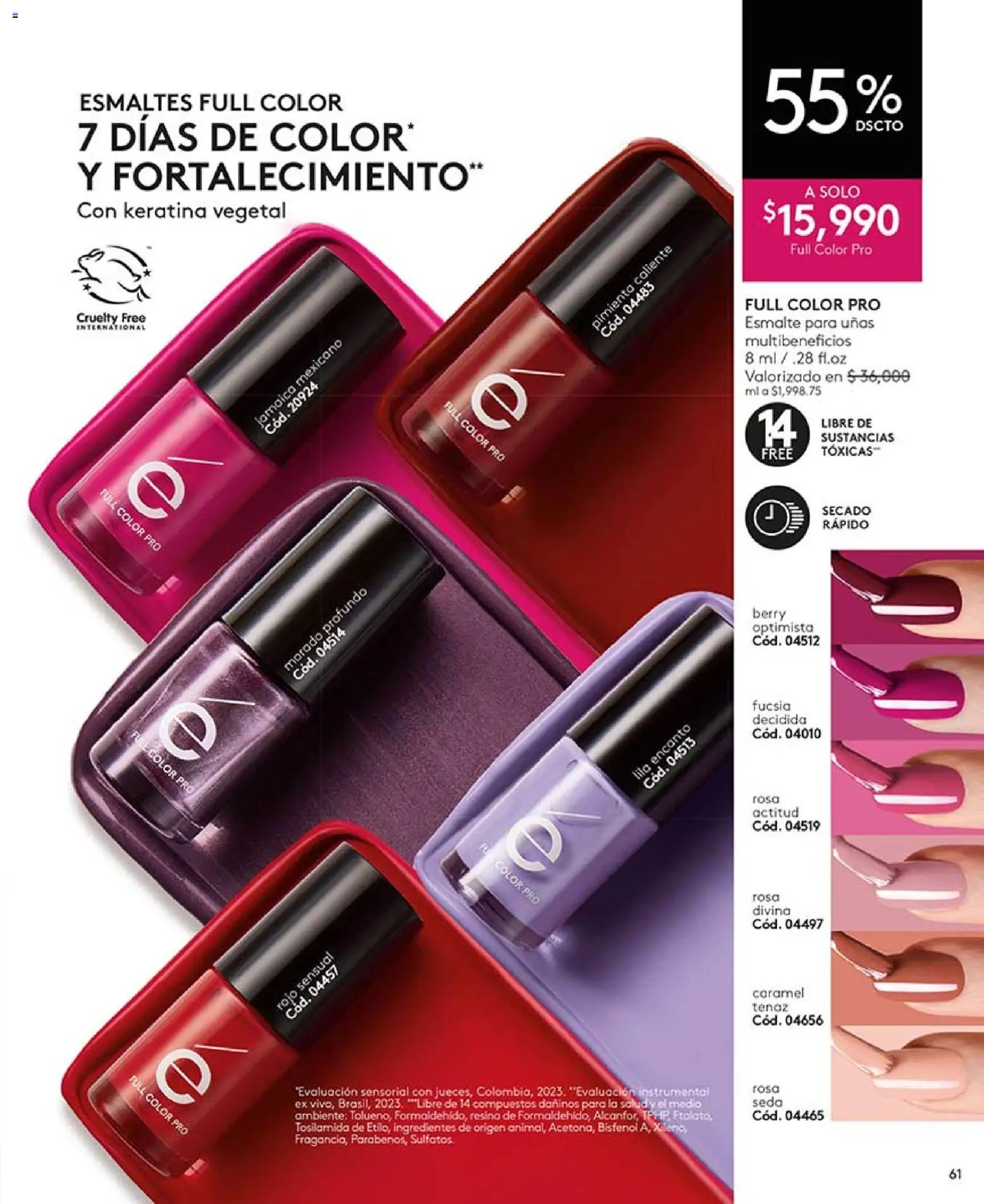 Ésika revista - valida desde el 03.04.2026 | Página: 61 | Productos: Pimienta