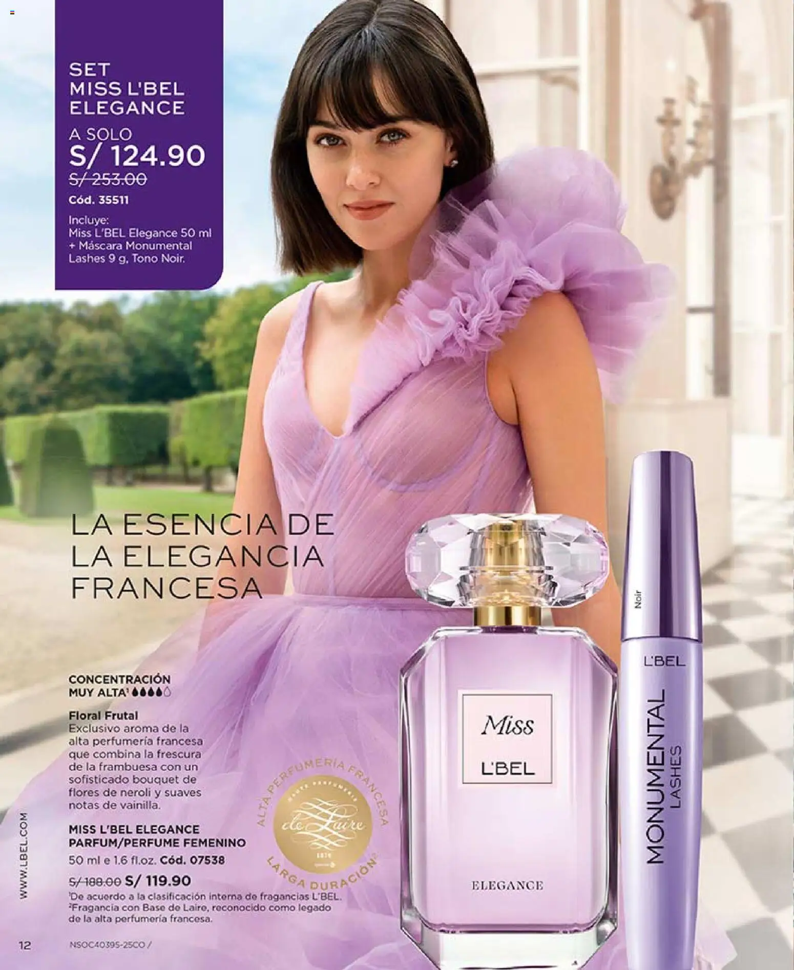 Catálogo L'Bel válido desde 04.04.2026 | Página: 12 | Productos: Máscara, Fragancia