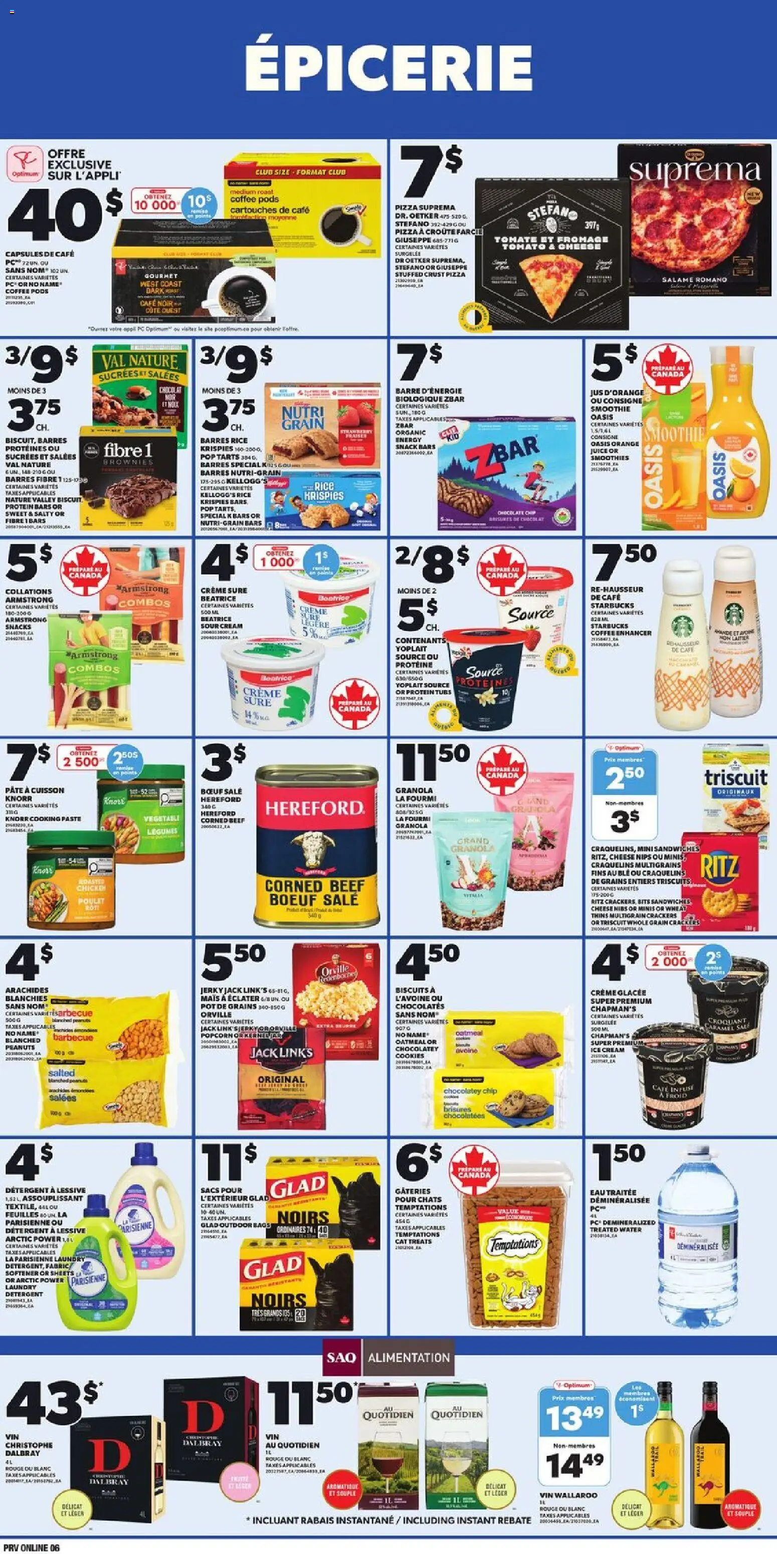 Provigo flyer valid from 27.11.2025 | Page: 7 | Products: Rice, Coffee, Chocolate, Juice