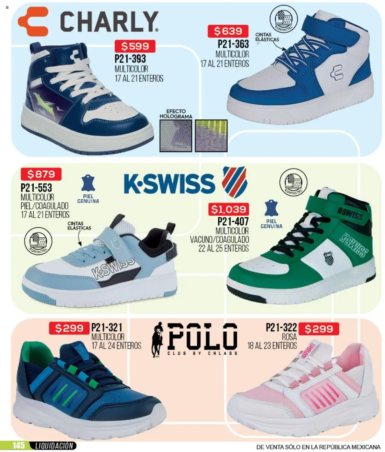 Nuevas ofertas de Cklass válidas en toda la República Mexicana desde el 09.09.2025. ¡Encuentra las mejores ofertas en Cklass - Catálogo Liquidacion Calzado! | Página: 146