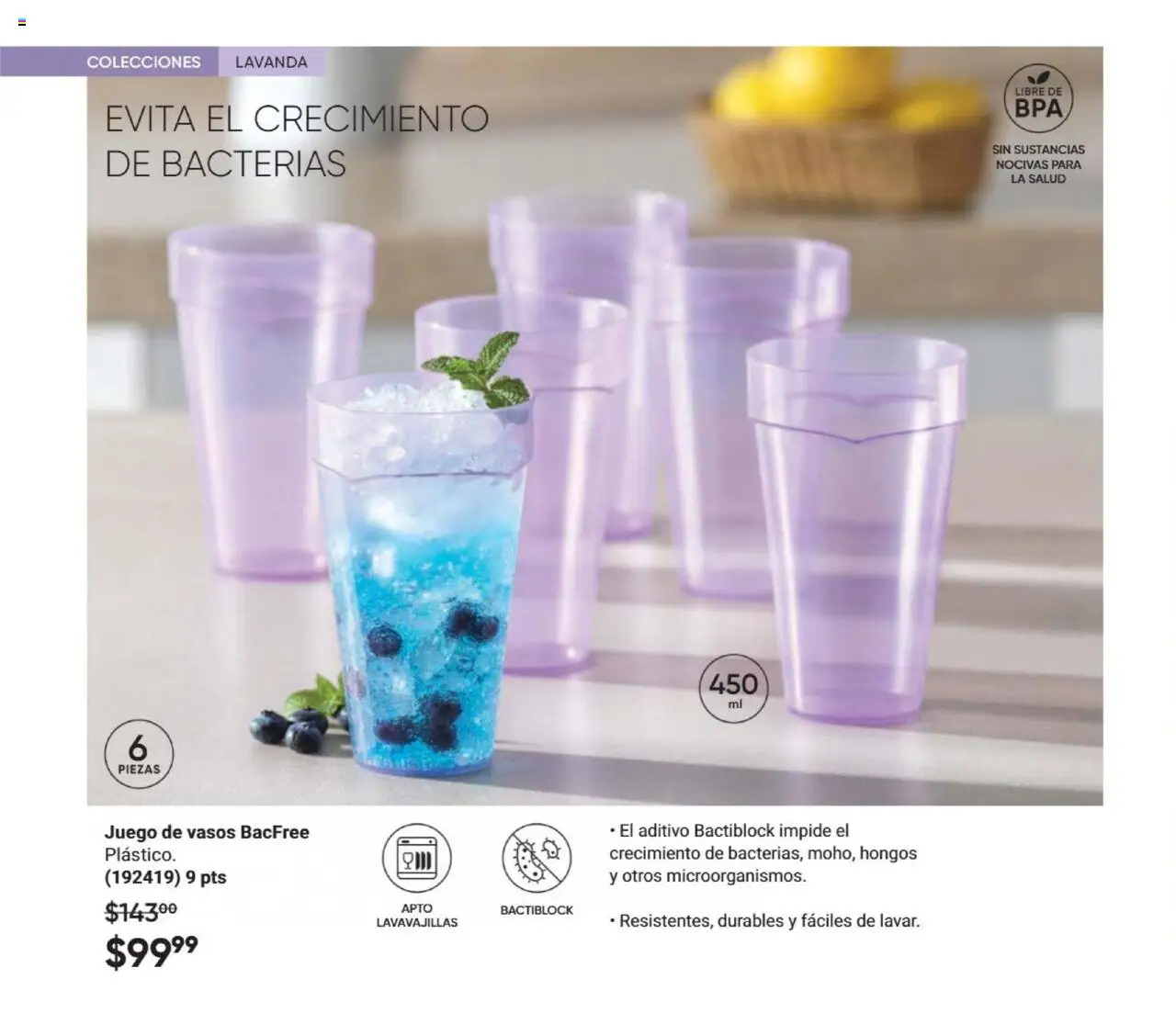 Nuevas ofertas de AVON válidas en toda la República Mexicana desde el 09.10.2025. ¡Encuentra las mejores ofertas en AVON - Casa & Estilo 16 2025! | Página: 26 | Productos: Hongos, Juego, Lavavajillas, Vasos