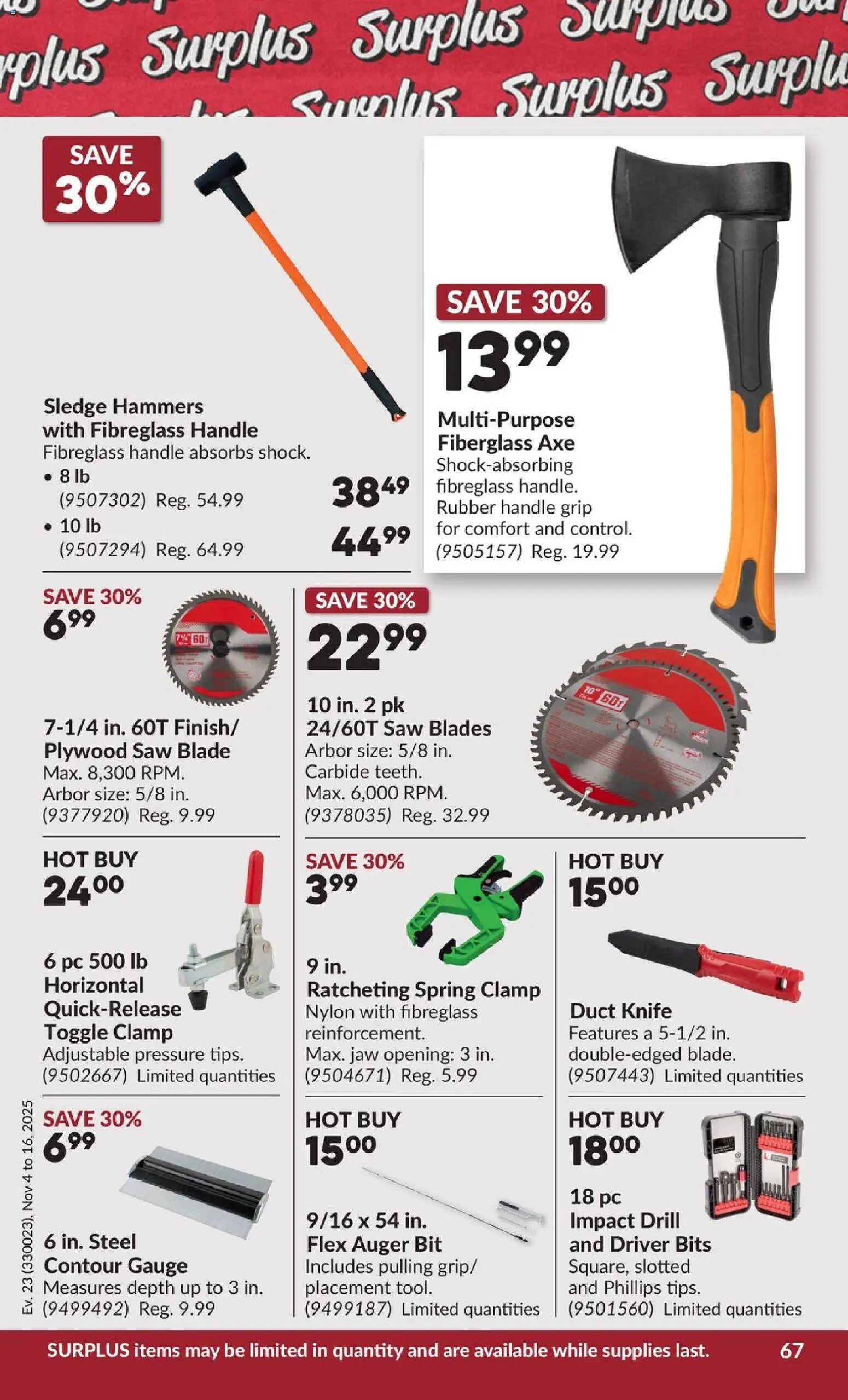 Princess Auto flyer valid from 04.11.2025 | Page: 74 | Products: PC