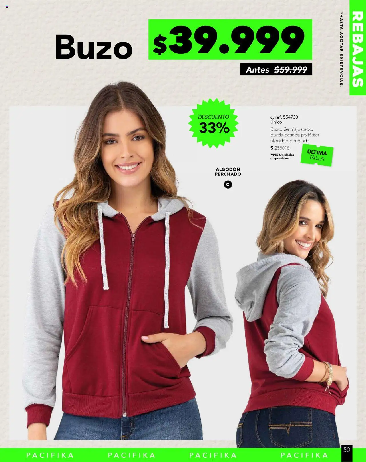 Pacifika revista - valida desde el 25.09.2025 | Página: 257 | Productos: Algodón, Buzo