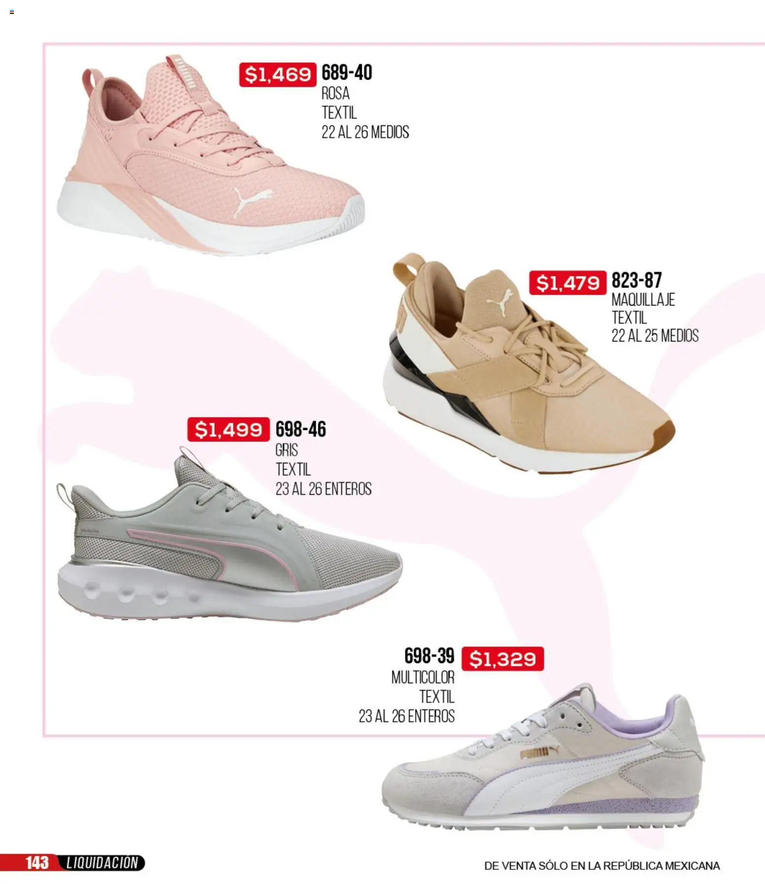 Nuevas ofertas de Cklass válidas en toda la República Mexicana desde el 18.03.2026. ¡Encuentra las mejores ofertas en Cklass catálogo Liquidación total calzado! | Página: 144 | Productos: Maquillaje