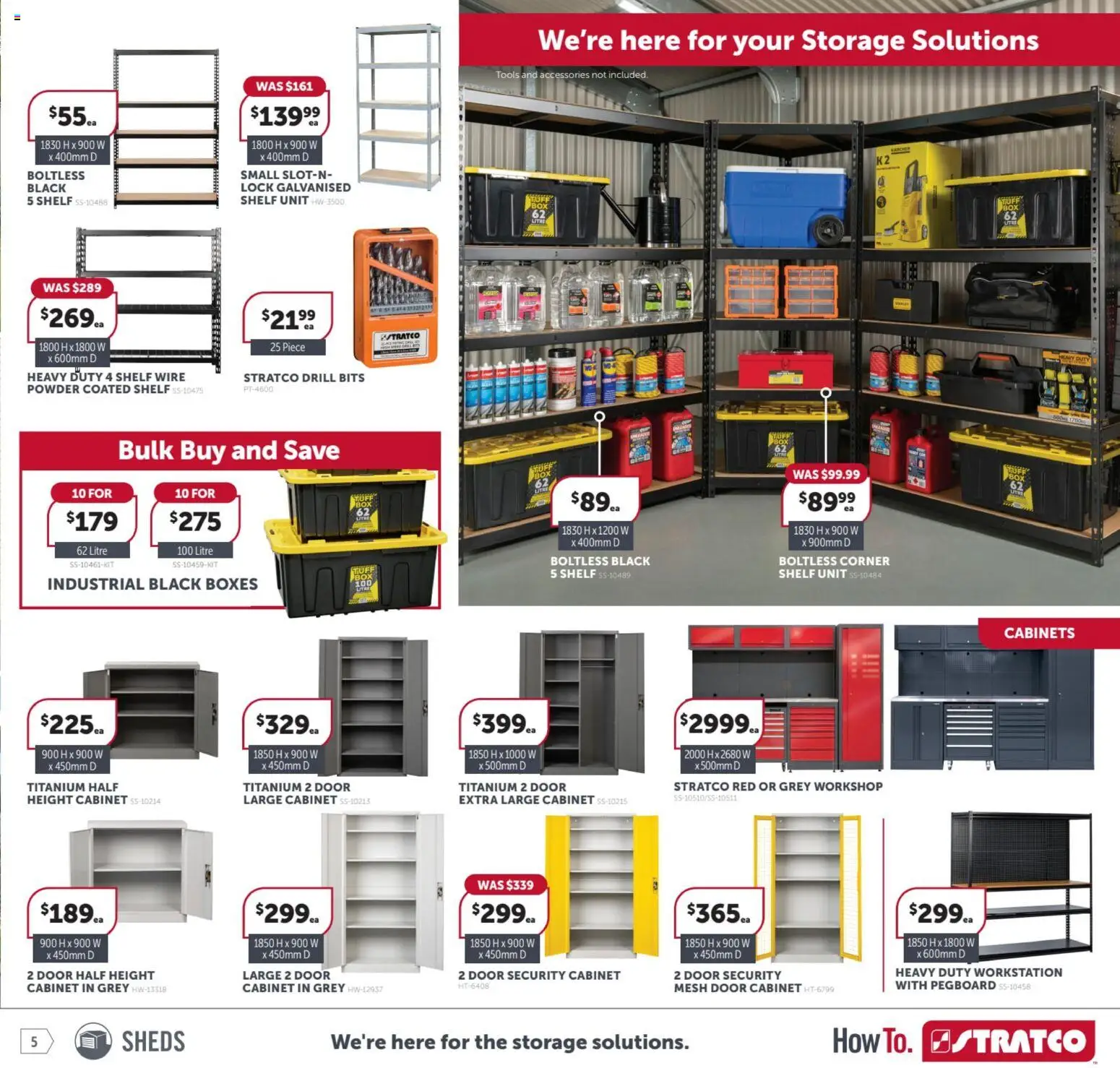 Stratco catalogue - valid from 17.04.2026 | Page: 5 | Products: Door, Powder, Accessories, Tools