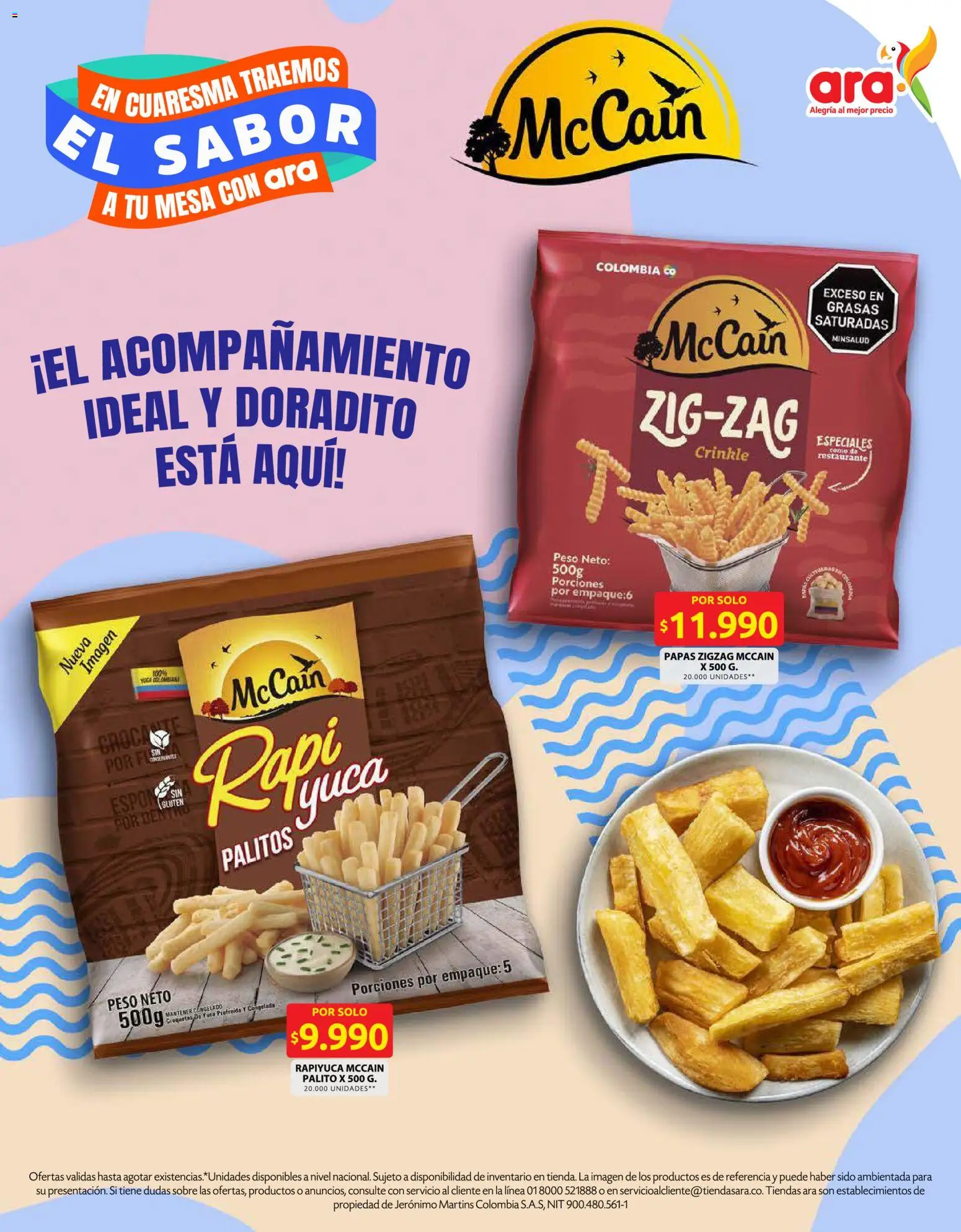 Ara revista - valida desde el 20.03.2026 | Página: 21 | Productos: Peso, Mesa, Yuca, Plátano