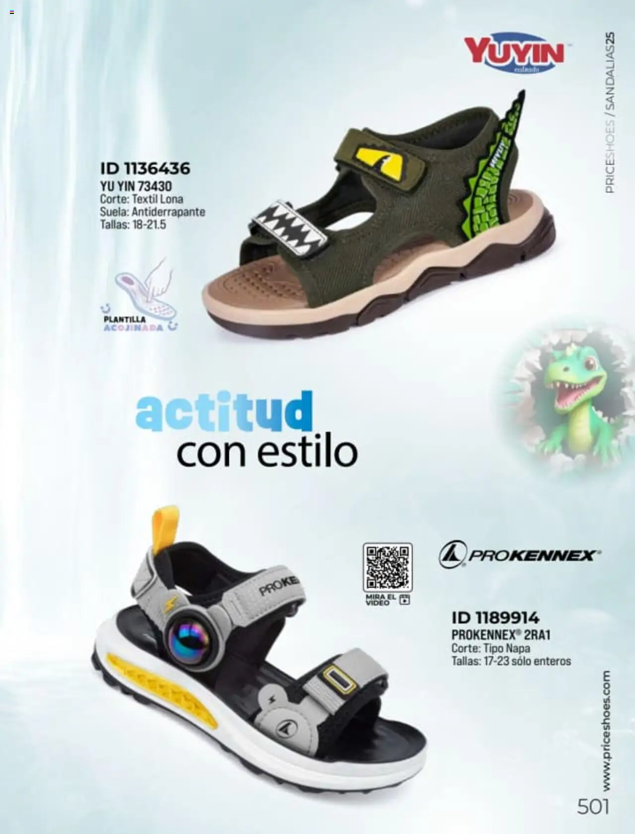 Nuevas ofertas de Price Shoes válidas en toda la República Mexicana desde el 27.01.2025. ¡Encuentra las mejores ofertas en Price Shoes catálogo Sandalias! | Página: 501 | Productos: Lona, Video