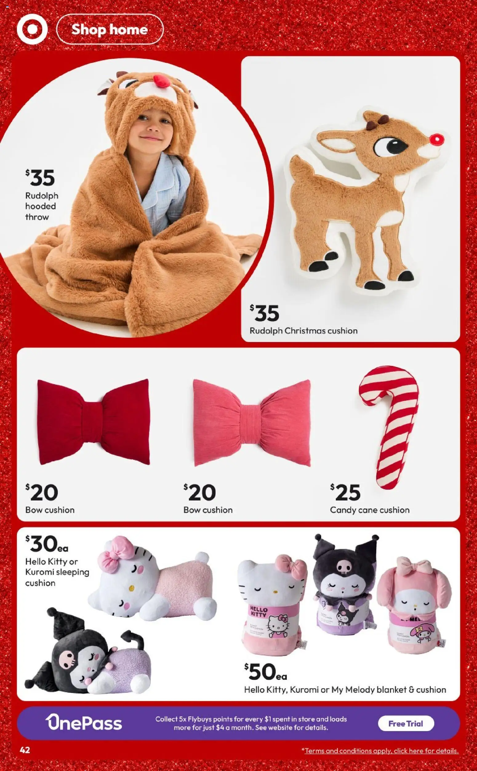 Target catalogue - valid from 11.12.2025 | Page: 42 | Products: Cushion, Blanket