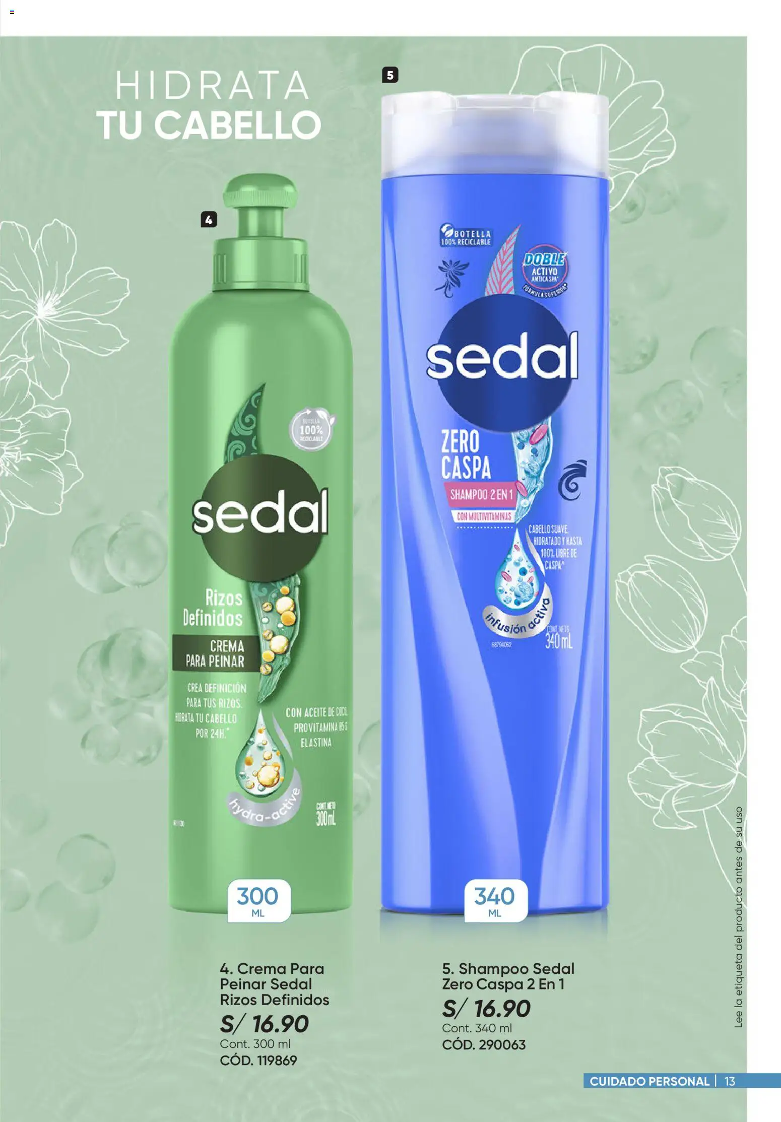 Catálogo Azzorti válido desde 24.11.2025 | Página: 13 | Productos: Shampoo, Aceite, Crema