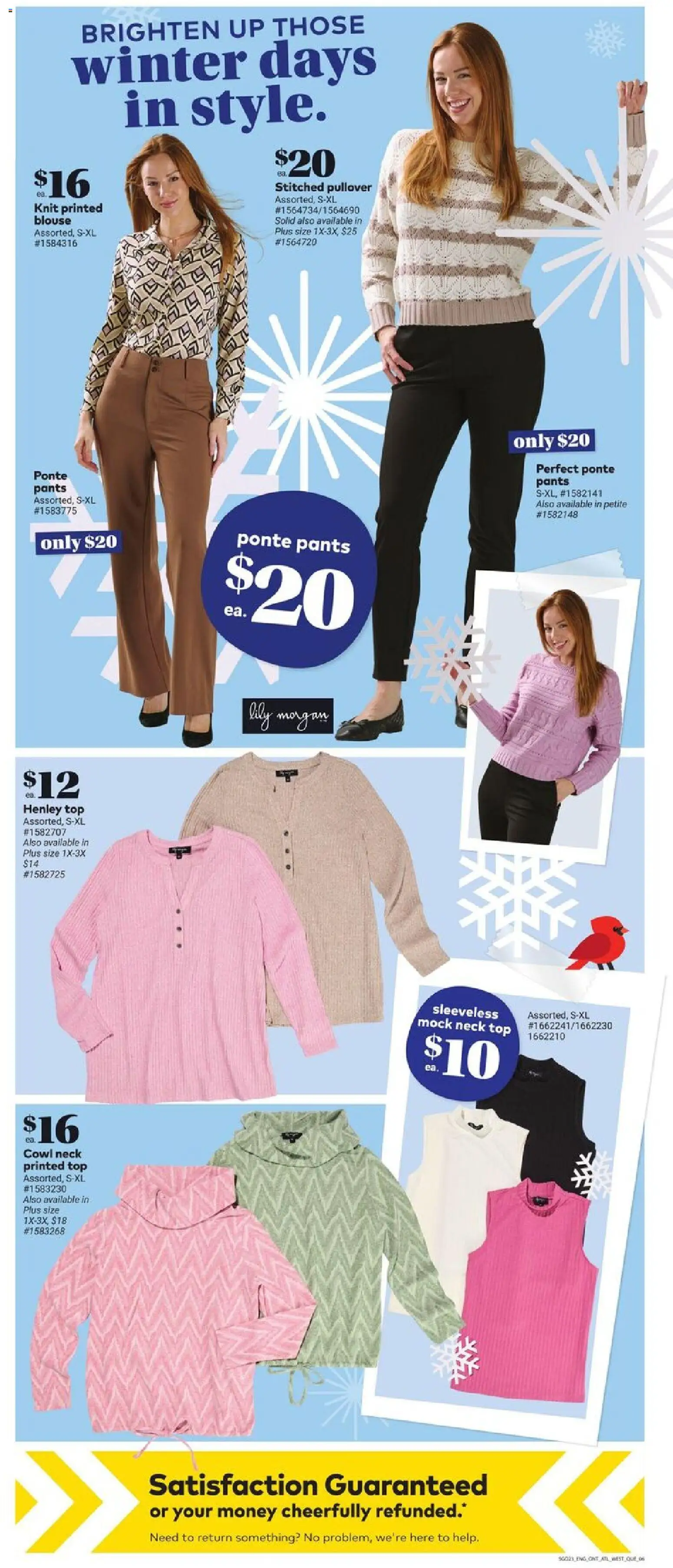 Giant Tiger flyer valid from 07.01.2026 | Page: 8 | Products: Blouse, Pants