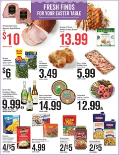 Preview of Mariano's weekly ads valid from 18.03.2026 | Page: 6 | Products: Bakery, Broccoli, Table, Coffee