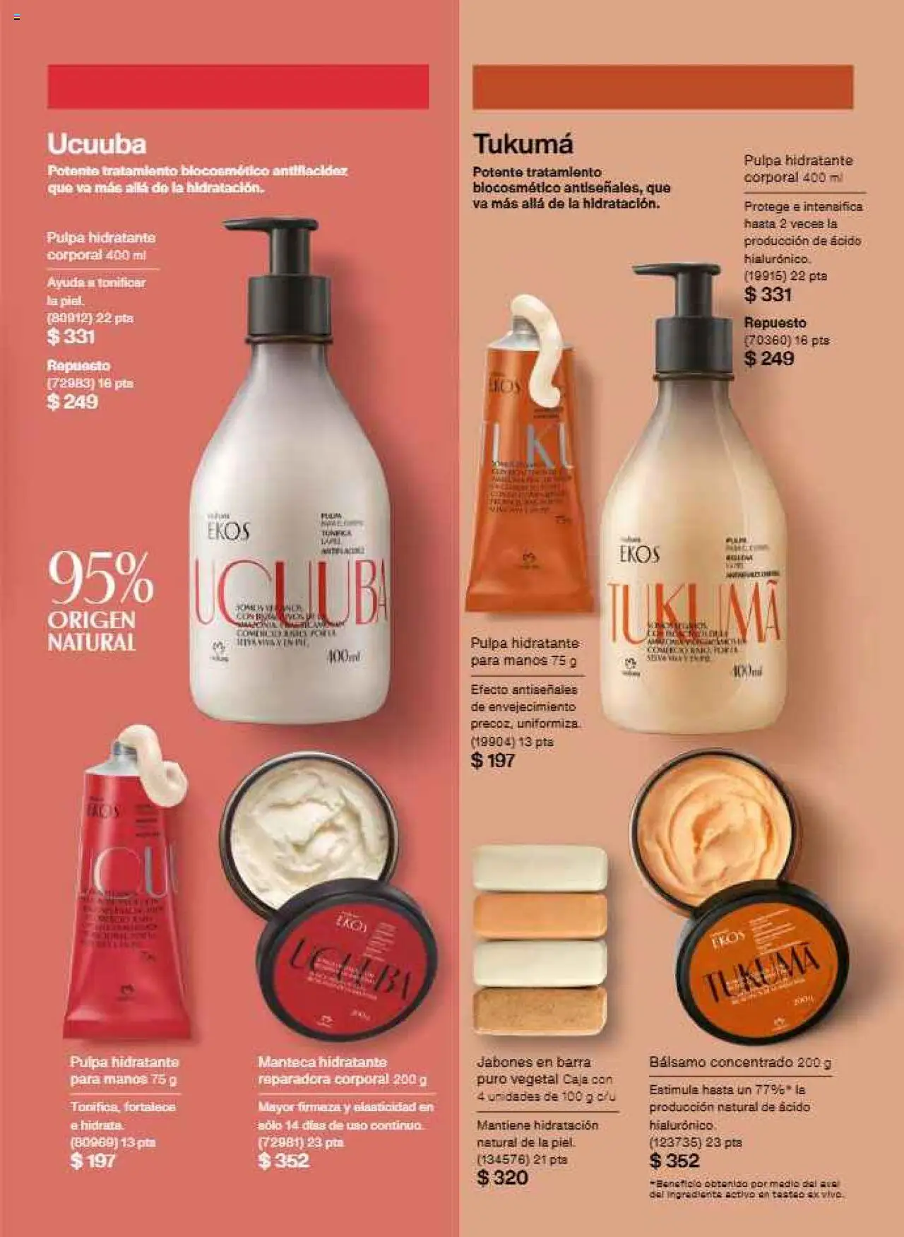 Nuevas ofertas de Natura válidas en toda la República Mexicana desde el 21.07.2025. ¡Encuentra las mejores ofertas en Natura - Campaña12 2025! | Página: 103 | Productos: Bálsamo, Barra, Caja