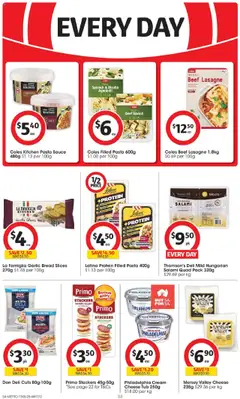 Coles catalogue - valid from 13.08.2025 | Page: 33 | Products: Light, Ham, Peel, Sauce