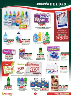 Vista previa de Soriana folleto, nuevo folleto de la tienda, válido en México a partir del 23.04.2026 | Página: 5 | Productos: Detergente, Toalla, Despensa, Polvo