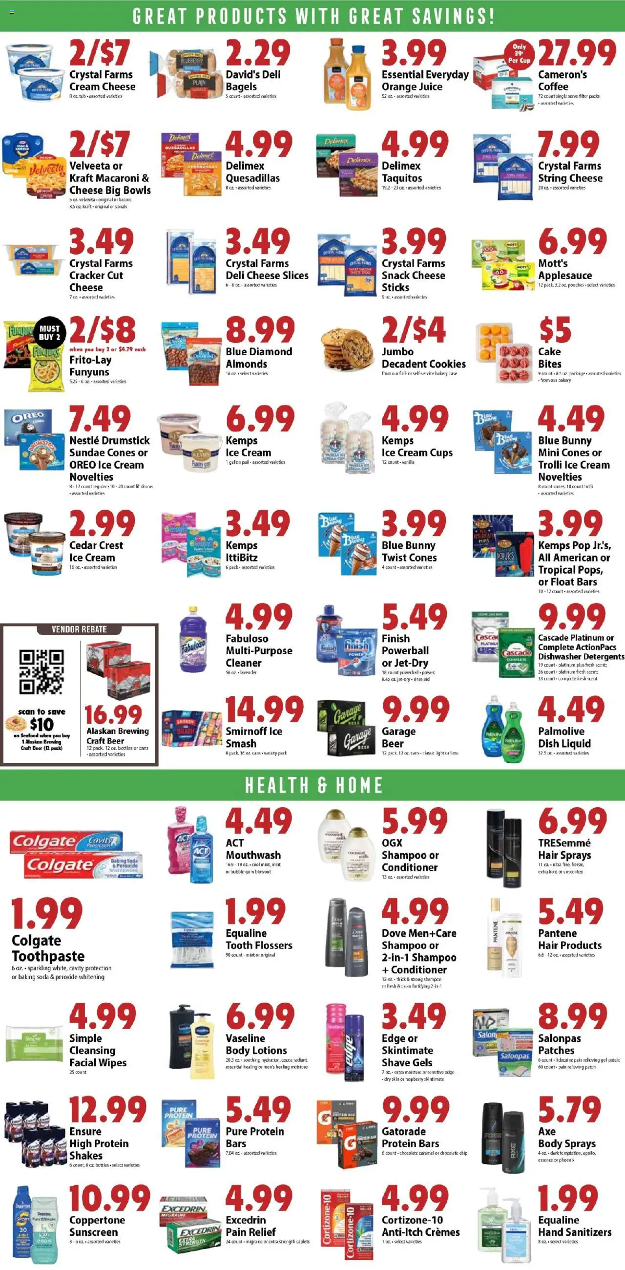 Festival Foods Weekly Ad - valid from 06.08.2025 | Page: 7 | Products: Bakery, Conditioner, Sunscreen, Ice cream